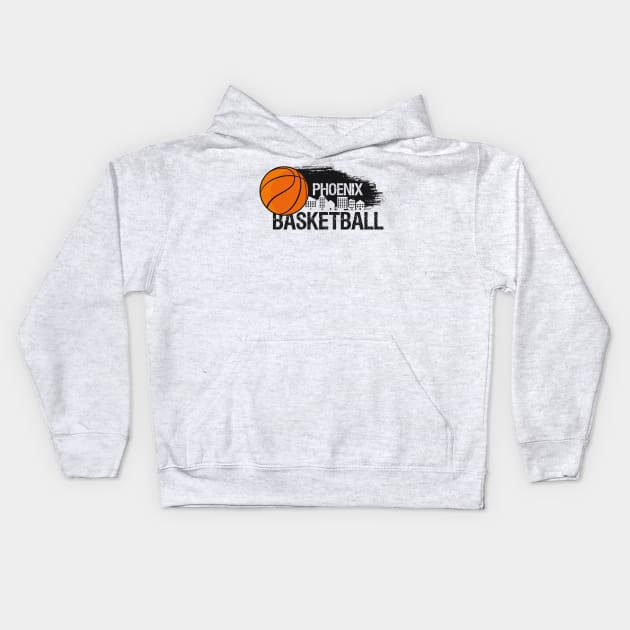 Phoenix Basketball City Arizona State - phoenixes suns Kids Hoodie by artdise